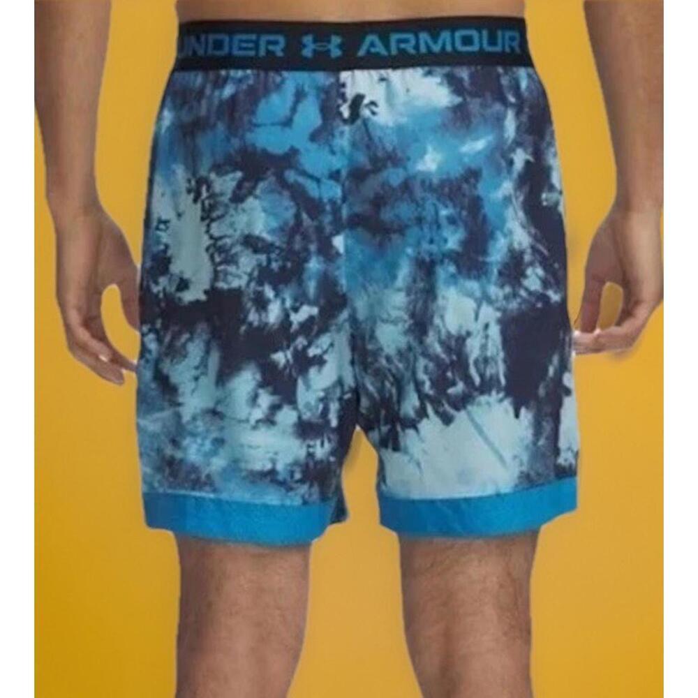 $55 Under Armour UA Vanish Woven Printed Men's 6" Shorts 1376784-494 NWT M